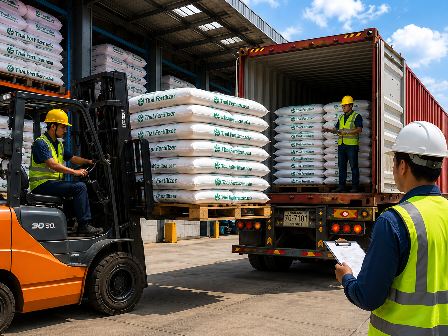 Fertilizer Export Shipping Fertilizer export shipping from Thailand port