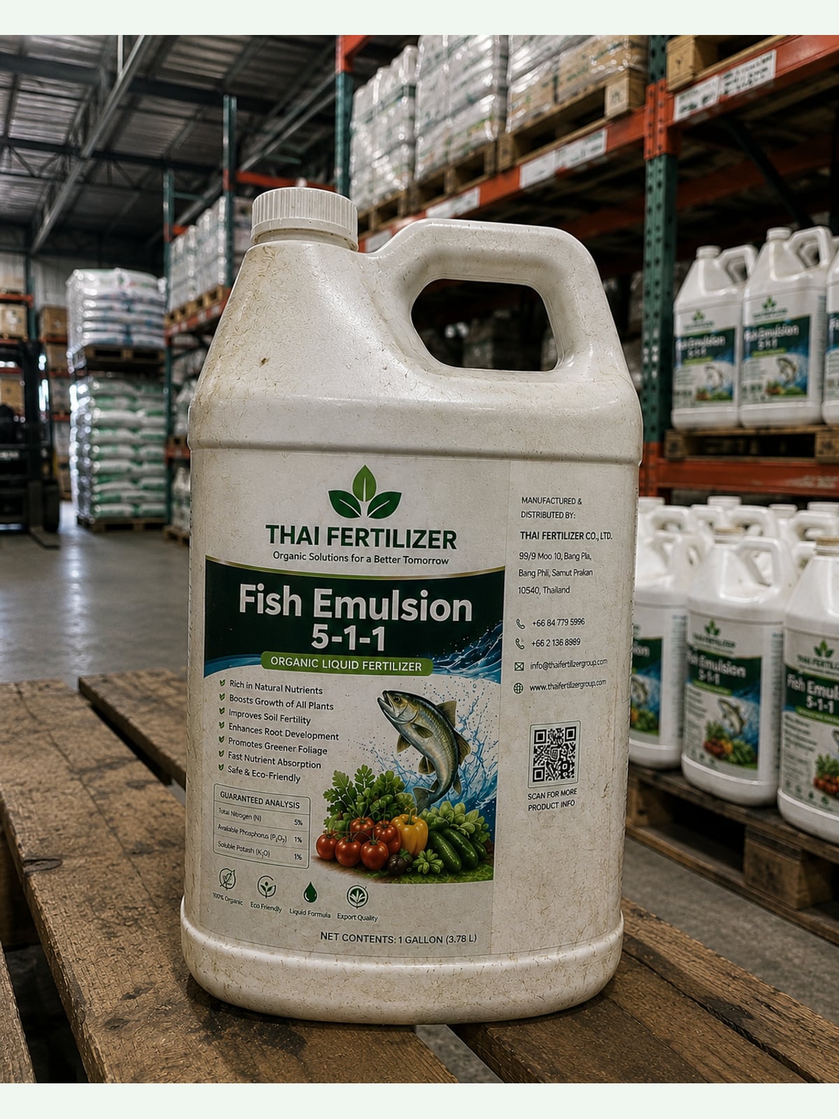Thai Fertilizer Fish Emulsion 5-1-1